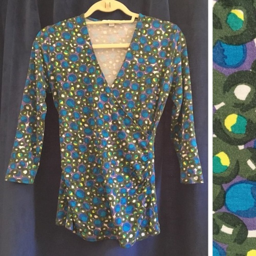 Boden | Wrap Jersey Top